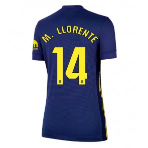 Atletico Madrid Marcos Llorente #14 Udebanetrøje Dame 2025-26 Kortærmet